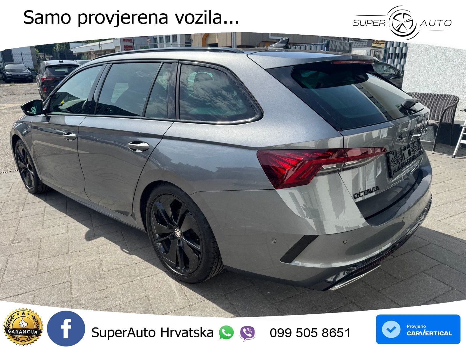 Škoda Octavia Combi RS 2.0 TDI (200 KS) DSG LED+GR SJED+ACC