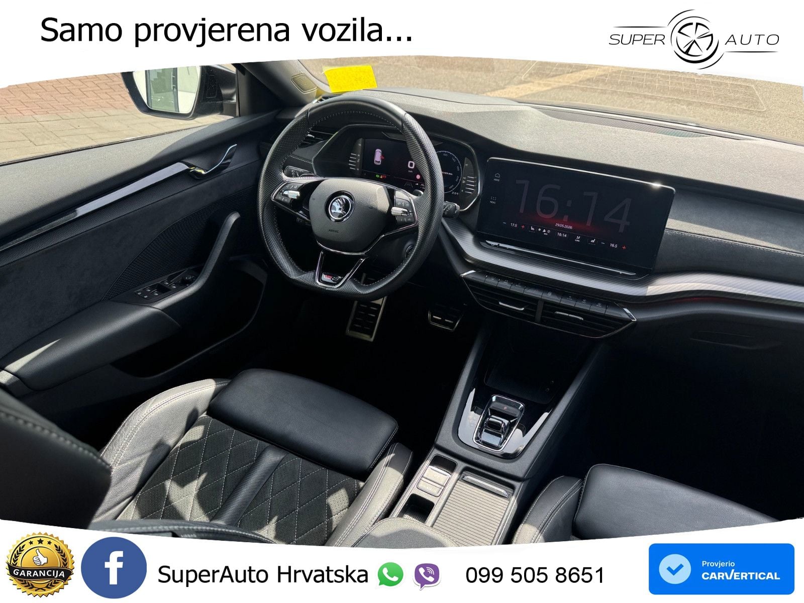 Škoda Octavia Combi RS 2.0 TDI (200 KS) DSG LED+GR SJED+ACC