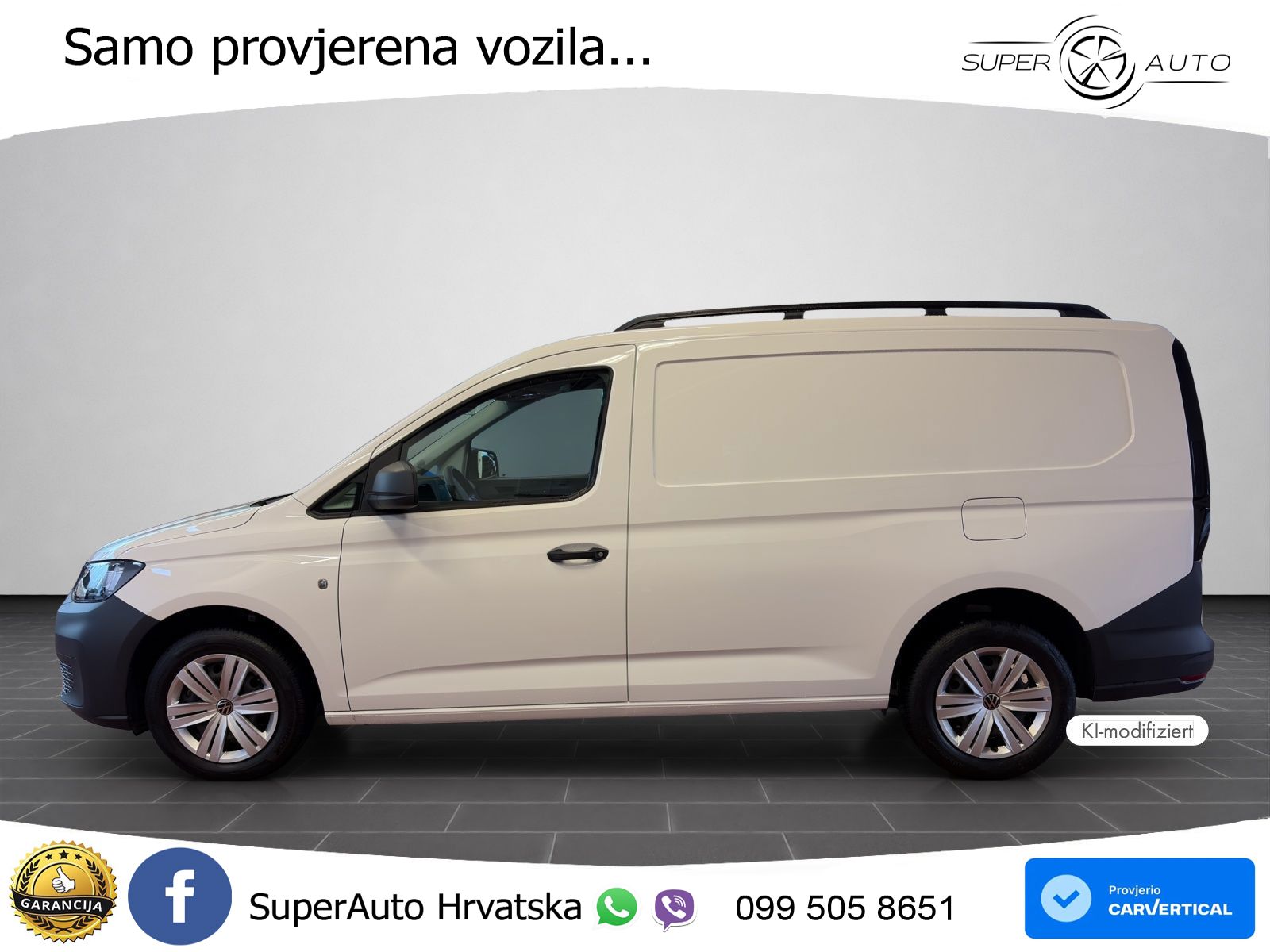 Volkswagen Caddy Maxi Cargo KaWa Maxi LR 2.0 TDI *Sitzh*Kam 122 KS