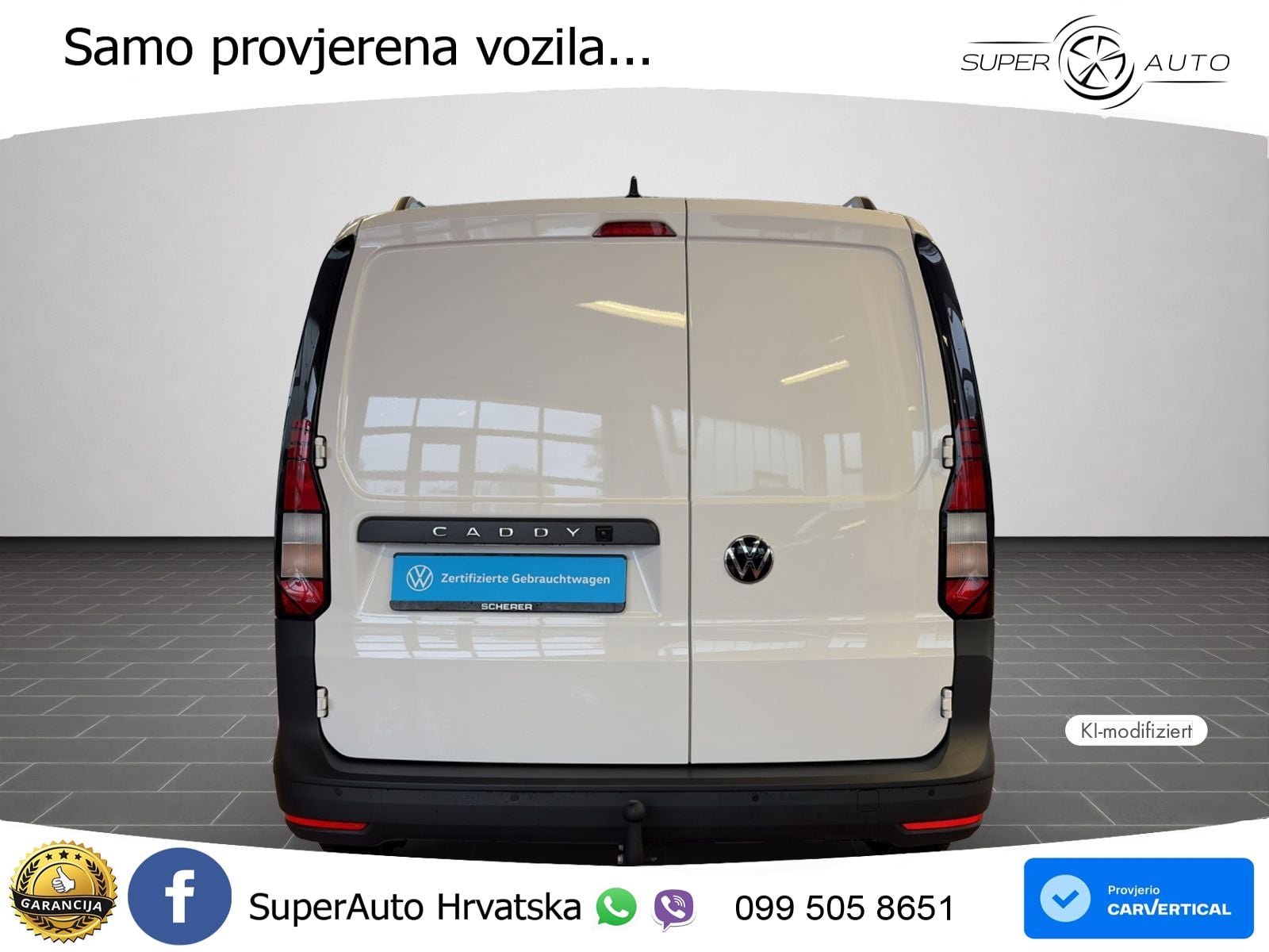 Volkswagen Caddy Maxi Cargo KaWa Maxi LR 2.0 TDI *Sitzh*Kam 122 KS