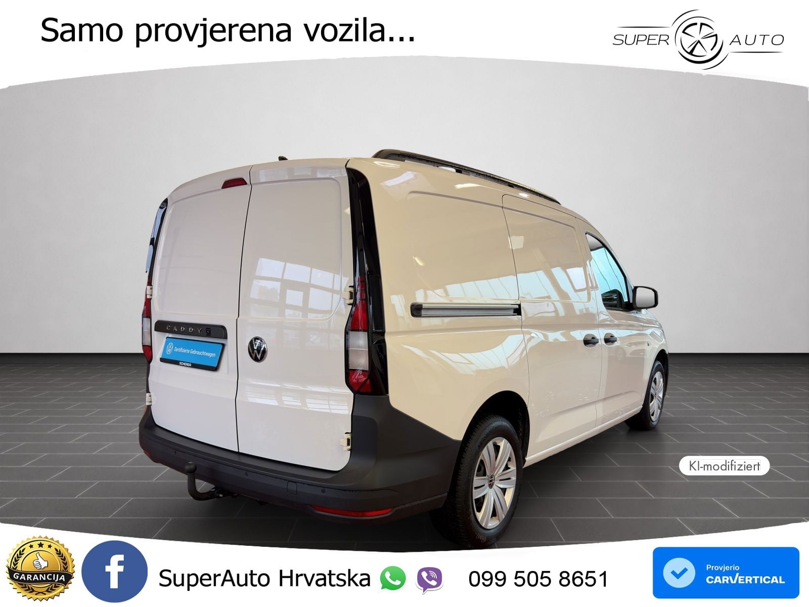 Volkswagen Caddy Maxi Cargo KaWa Maxi LR 2.0 TDI *Sitzh*Kam 122 KS
