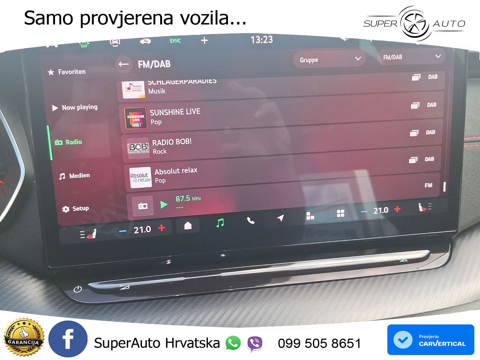 Škoda Octavia Combi RS 2.0 TSI (265 KS) DSG MATRIX+GR SJED+KAM