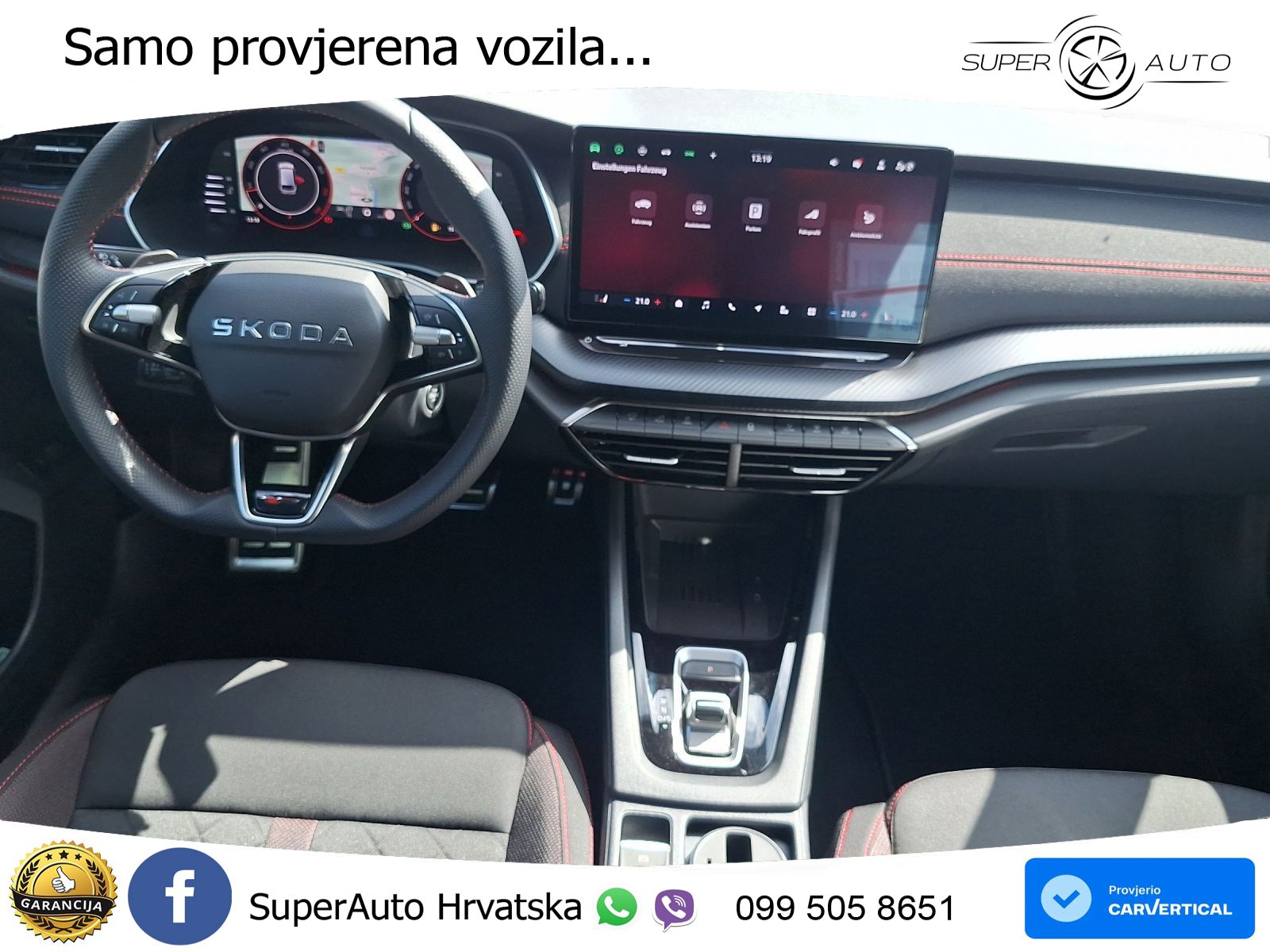 Škoda Octavia Combi RS 2.0 TSI (265 KS) DSG MATRIX+GR SJED+KAM