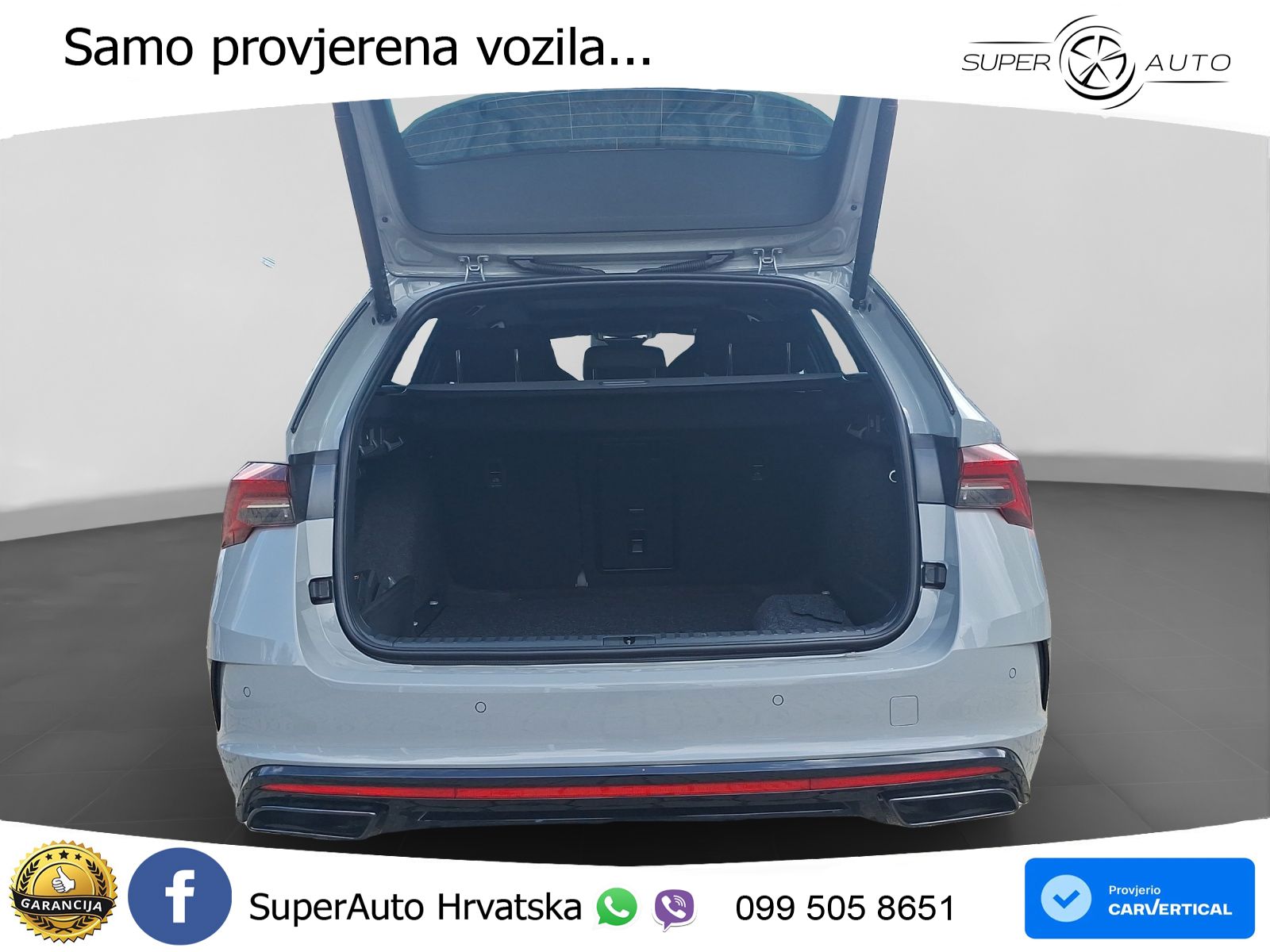 Škoda Octavia Combi RS 2.0 TSI (265 KS) DSG MATRIX+GR SJED+KAM