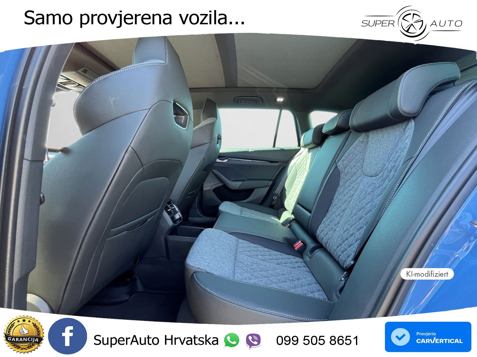 Škoda Octavia Combi 2.0 TDI (150 KS) DSG SportLine LED+GR SJED+ACC