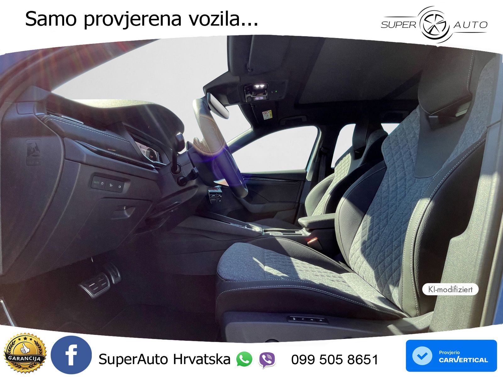 Škoda Octavia Combi 2.0 TDI (150 KS) DSG SportLine LED+GR SJED+ACC