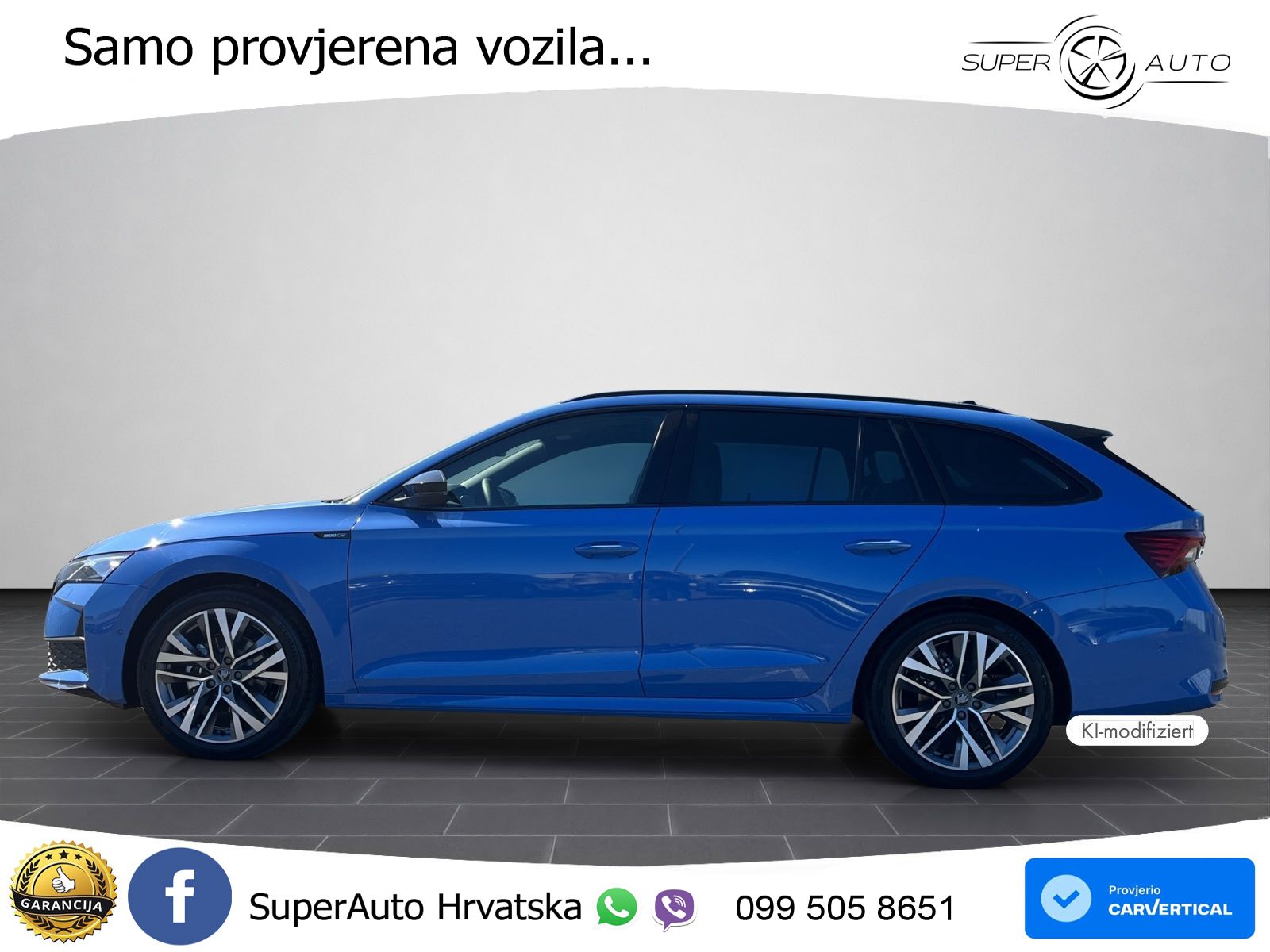 Škoda Octavia Combi 2.0 TDI (150 KS) DSG SportLine LED+GR SJED+ACC
