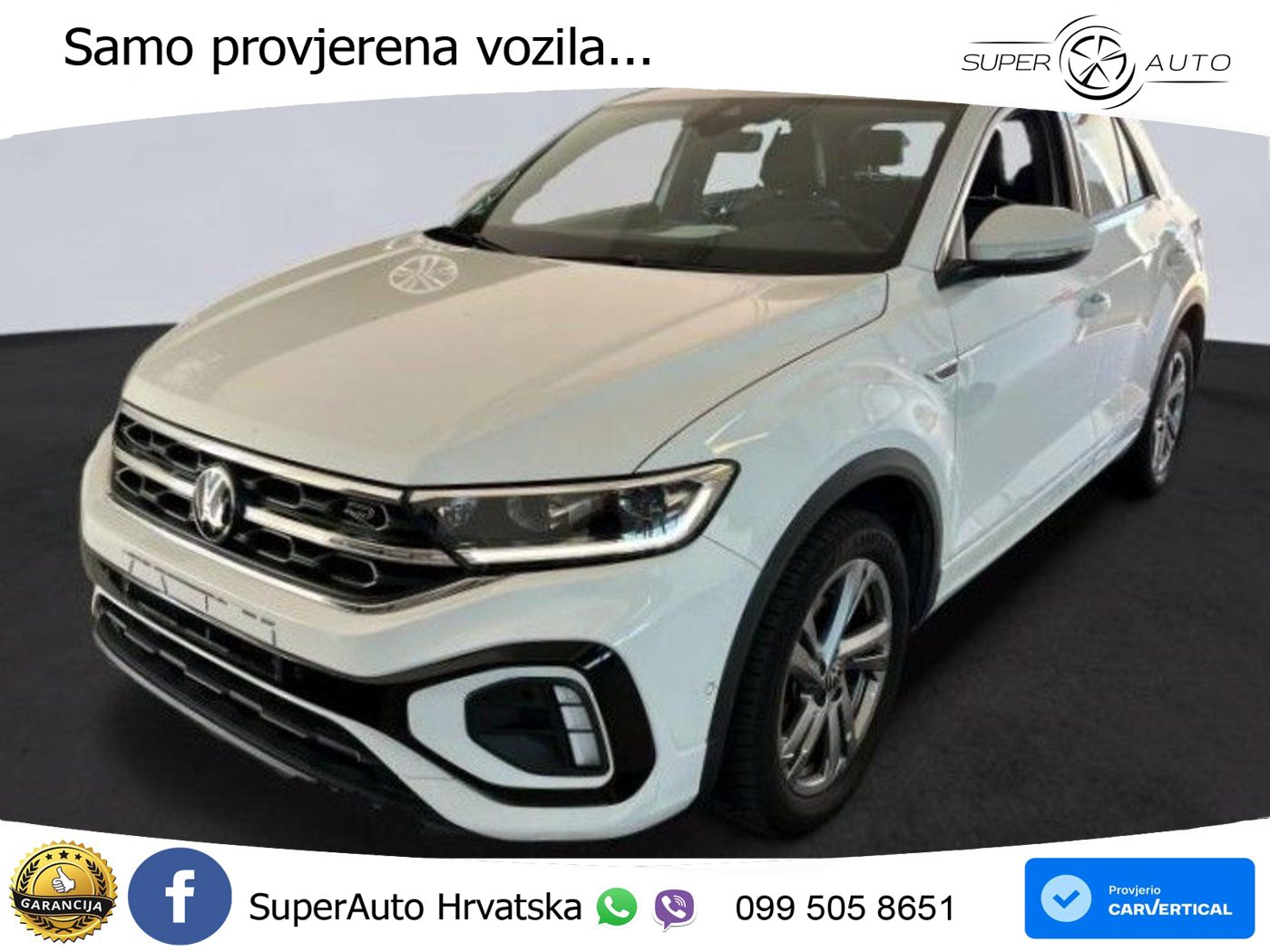 Volkswagen T-Roc 1.5 TSI (150 KS) R-Line LED+GR SJED+ACC