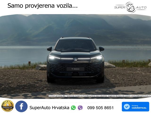 Volkswagen T-Roc 1.5 eTSI (150 KS)  DSG R-Line MATRIX+GR SJED+KAM