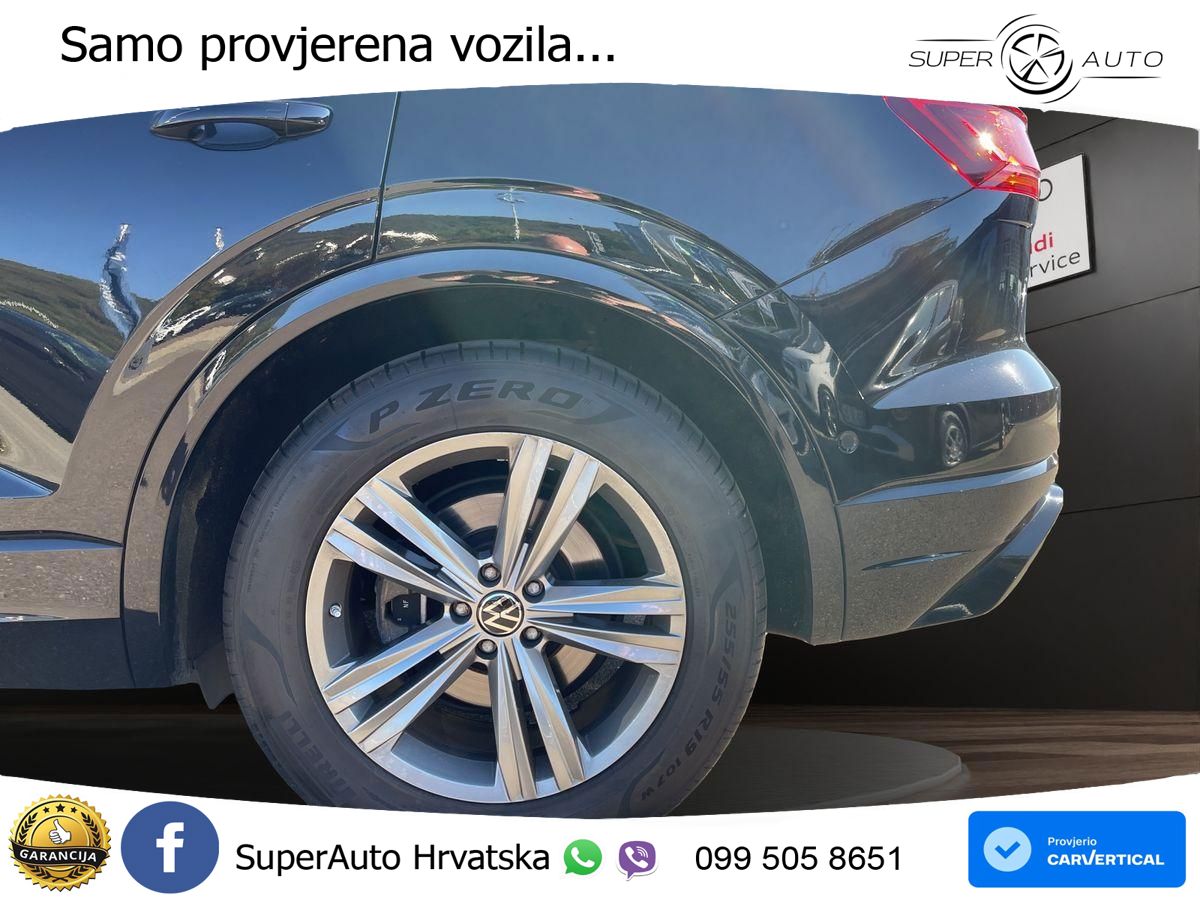 Volkswagen Touareg 3.0 V6 TDI (286 KS) 4MOTION Tiptronic R-Line ZRAČNI+ACC+GR SJED+KAM+PANO