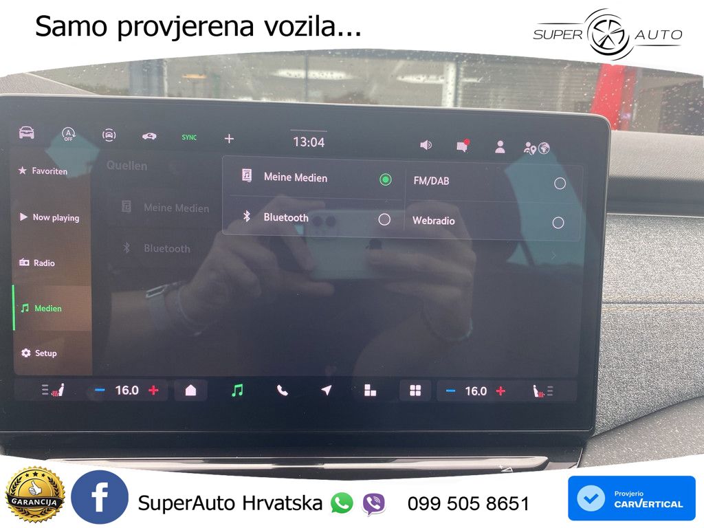 Škoda Octavia Combi 2.0 TDI (150 KS) DSG MATRIX+GR SJED+KAM