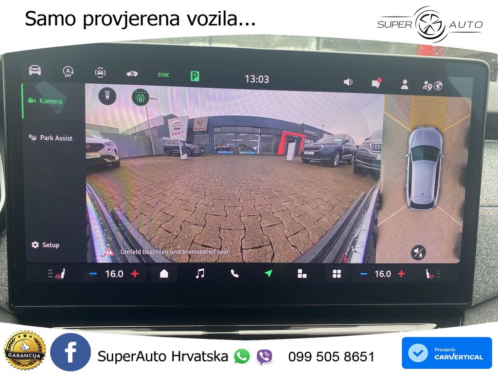 Škoda Octavia Combi 2.0 TDI (150 KS) DSG MATRIX+GR SJED+KAM