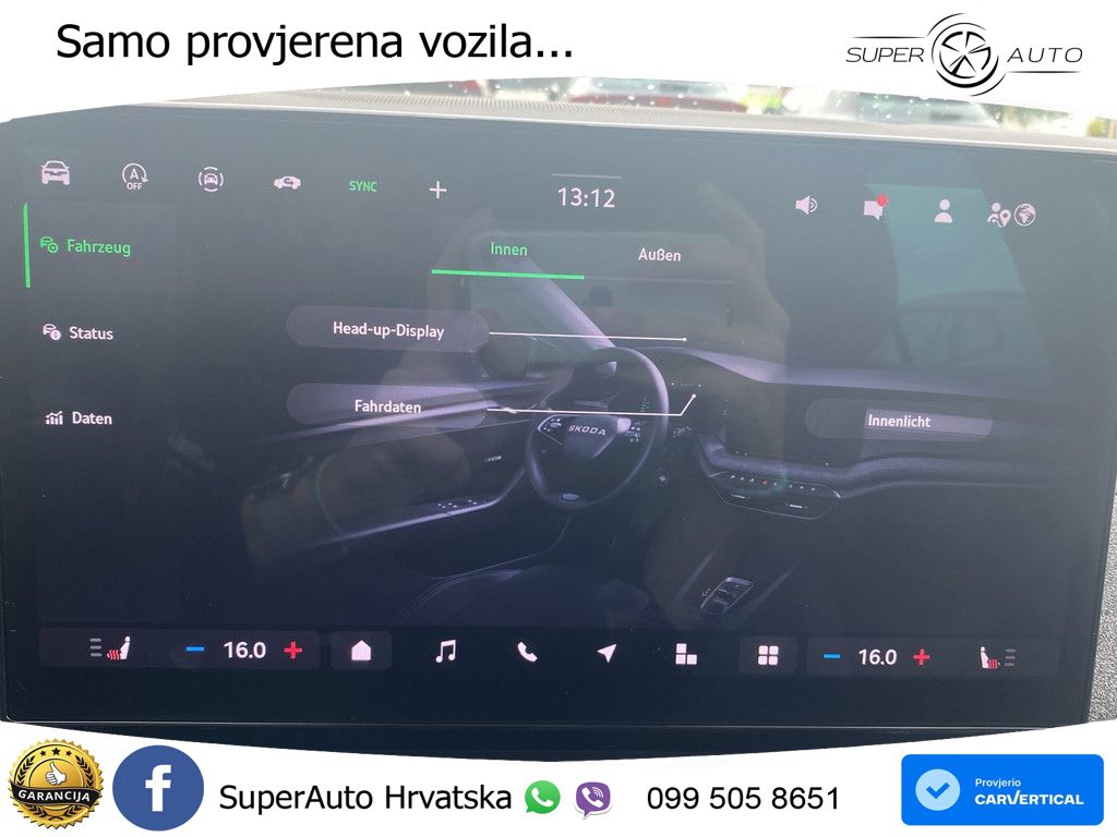 Škoda Octavia Combi 2.0 TDI (150 KS) DSG MATRIX+GR SJED+KAM