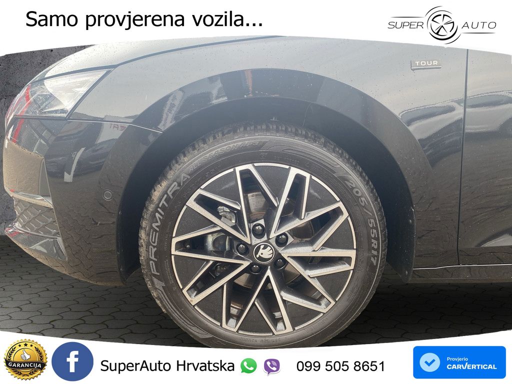 Škoda Octavia Combi 2.0 TDI (150 KS) DSG MATRIX+GR SJED+KAM