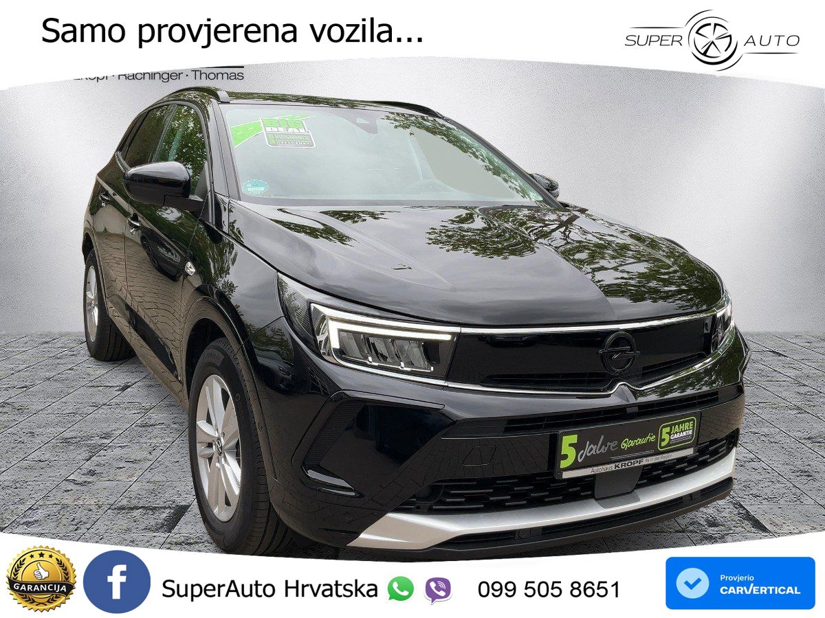 Opel Grandland 1.2i Turbo (130 KS) LED+GR SJED+ACC