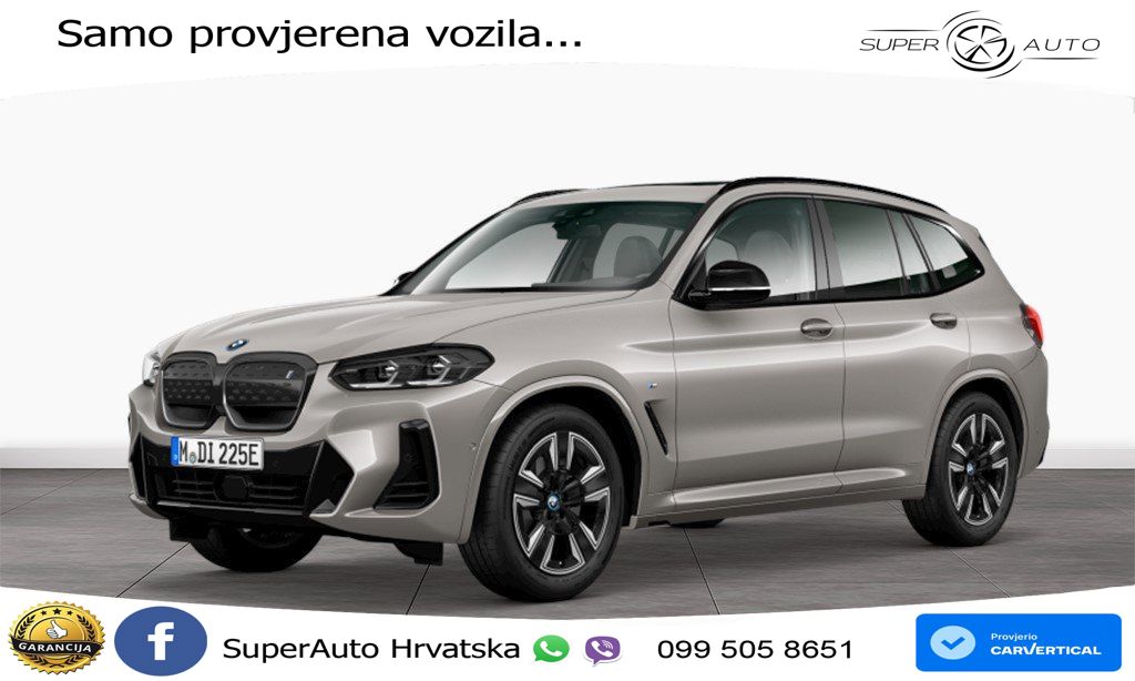 BMW iX3 80 kWh (286 KS) M Sport LED+GR SJED+ACC