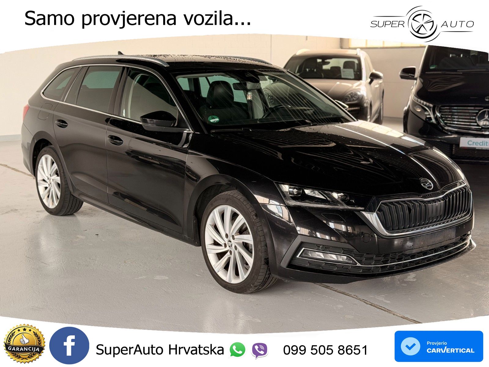 Škoda Octavia Combi 2.0 TDI (150 KS) DSG LED+GR SJED+ACC