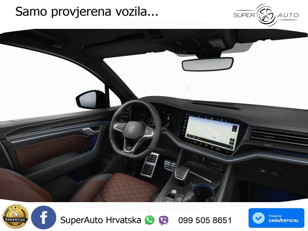 Volkswagen Touareg 3.0 V6 TDI (286 KS) 4MOTION Tiptronic ZRAČNI+ACC+GR SJED+KAM+PANO