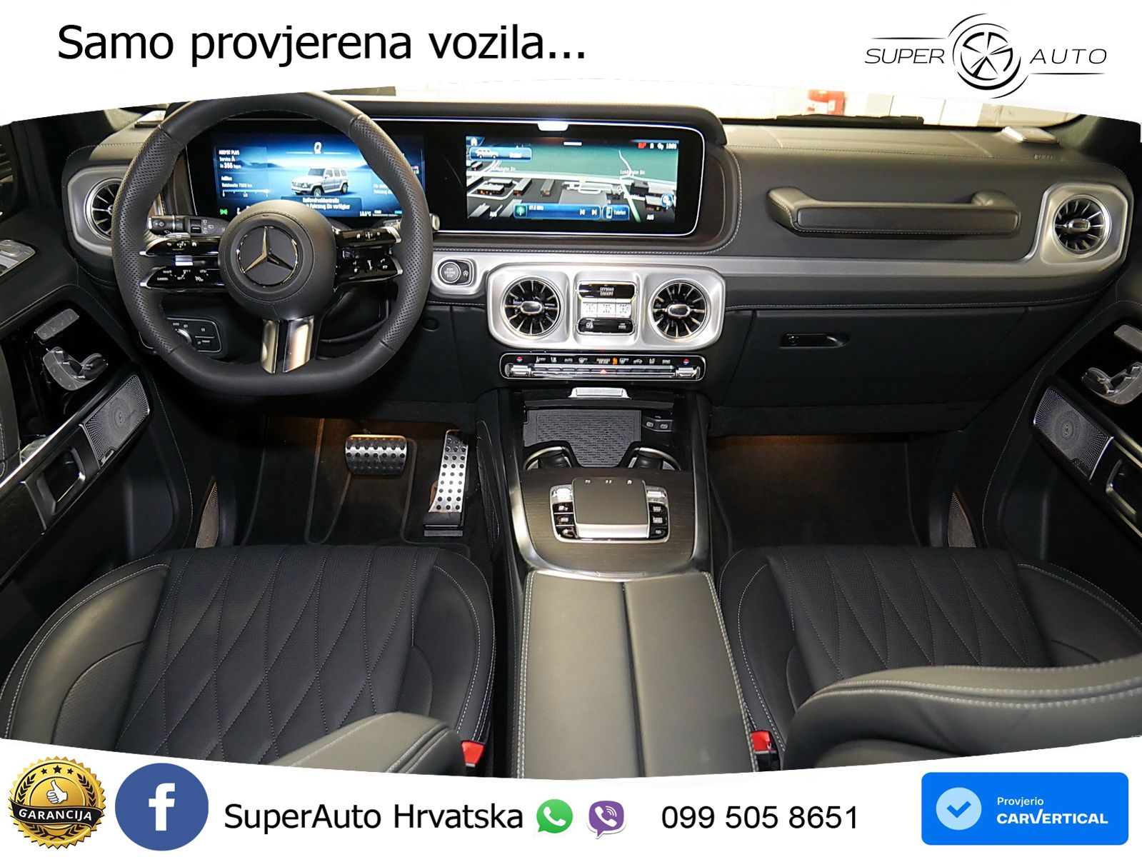 Mercedes G 450d Long (367 KS) 4MATIC 9G-TRONIC AMG LED+GR SJED+ACC