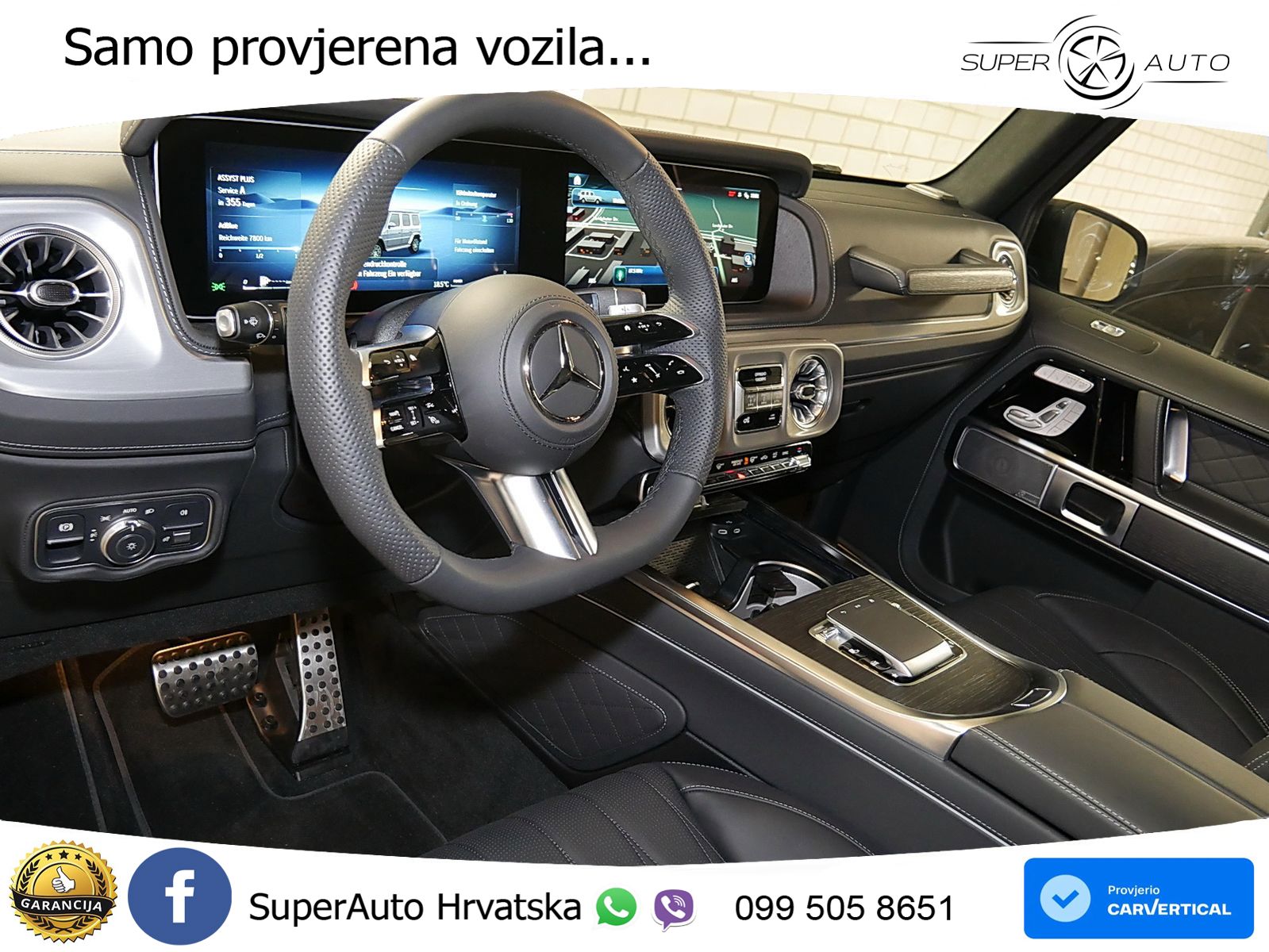 Mercedes G 450d Long (367 KS) 4MATIC 9G-TRONIC AMG LED+GR SJED+ACC