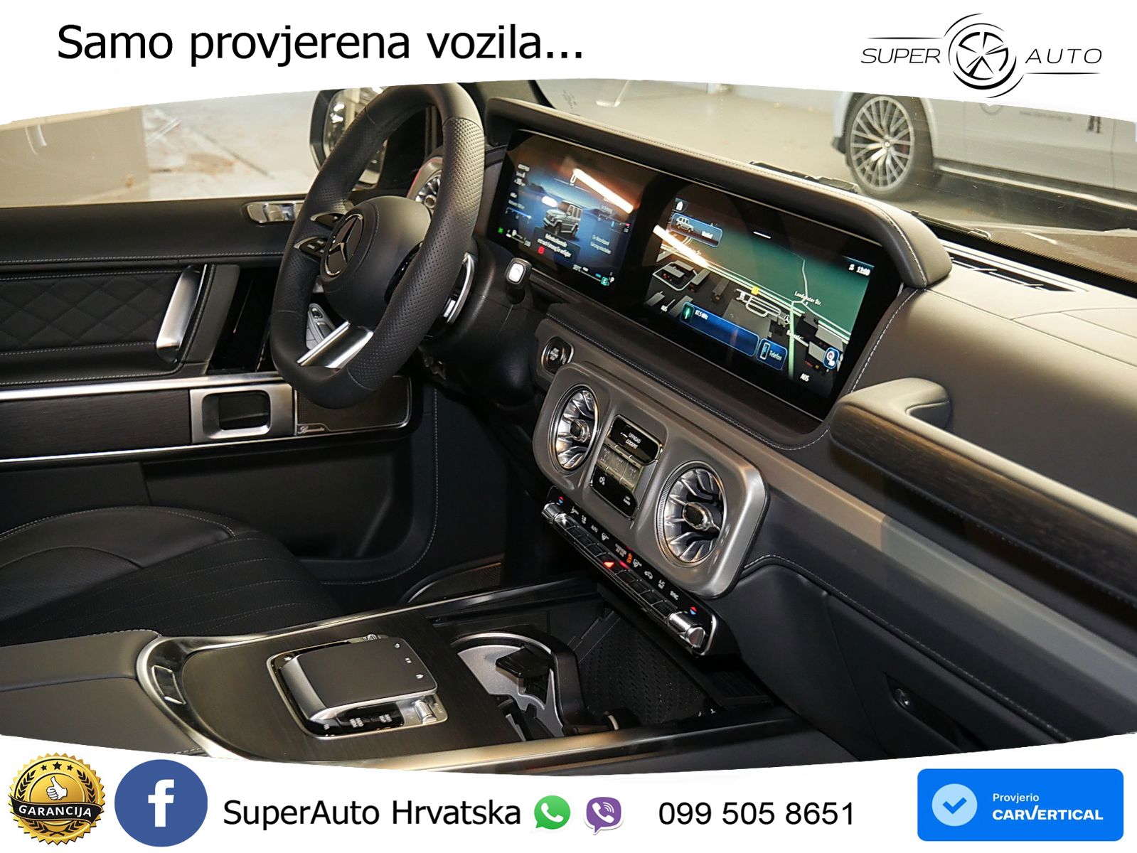 Mercedes G 450d Long (367 KS) 4MATIC 9G-TRONIC AMG LED+GR SJED+ACC
