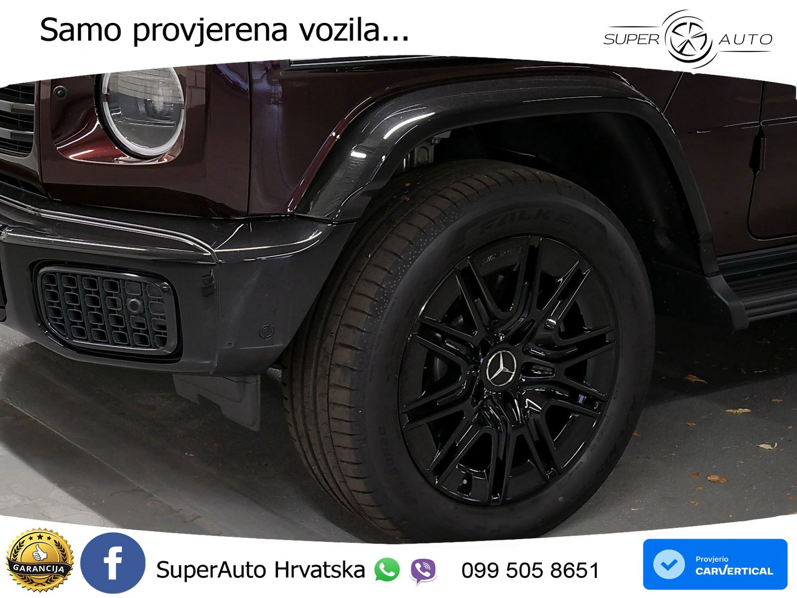 Mercedes G 450d Long (367 KS) 4MATIC 9G-TRONIC AMG LED+GR SJED+ACC