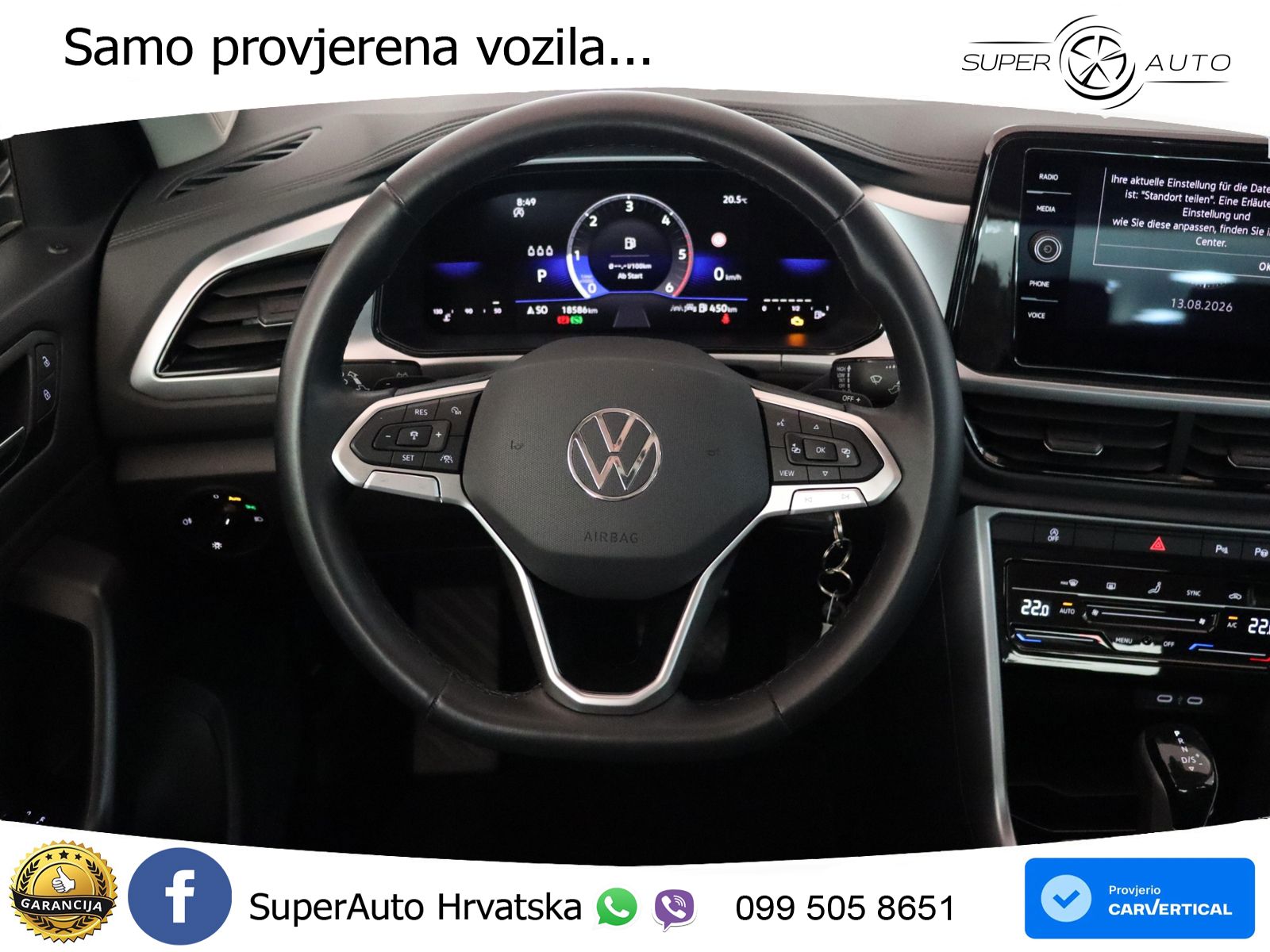 Volkswagen T-Roc 2.0 TDI (150 KS) DSG LED+ACC