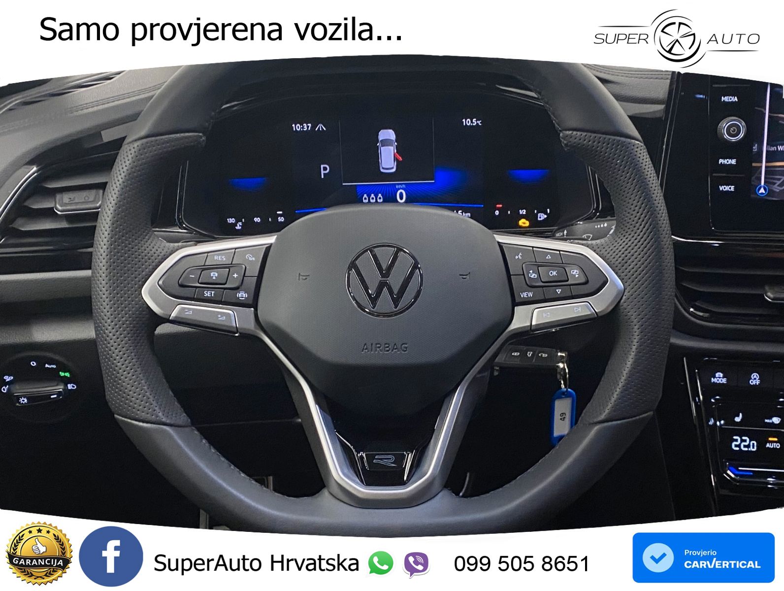Volkswagen T-Roc 1.5 TSI (150 KS) DSG LED+GR SJED+ACC
