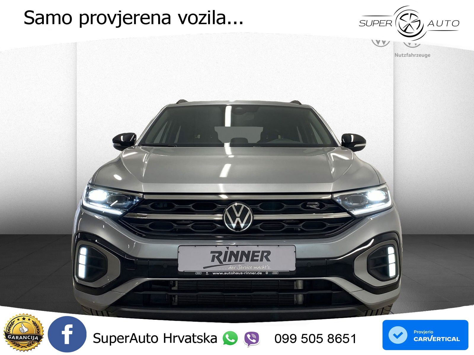 Volkswagen T-Roc 1.5 TSI (150 KS) DSG LED+GR SJED+ACC