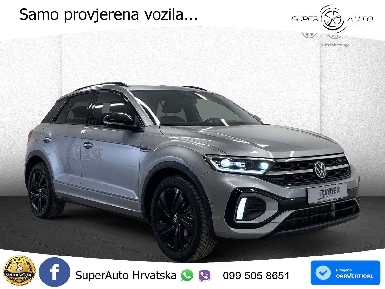Volkswagen T-Roc 1.5 TSI (150 KS) DSG LED+GR SJED+ACC