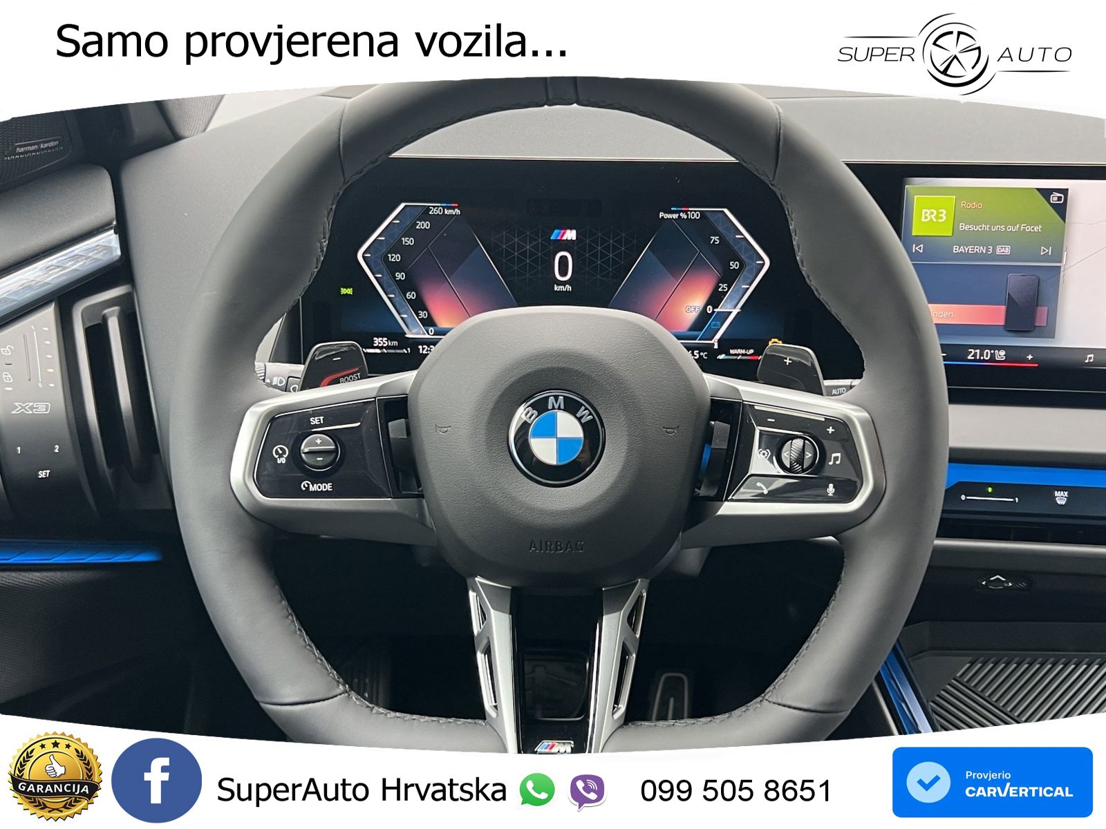 BMW X3 20d xDrive Steptronic M Sport LED+GR SJED+ACC