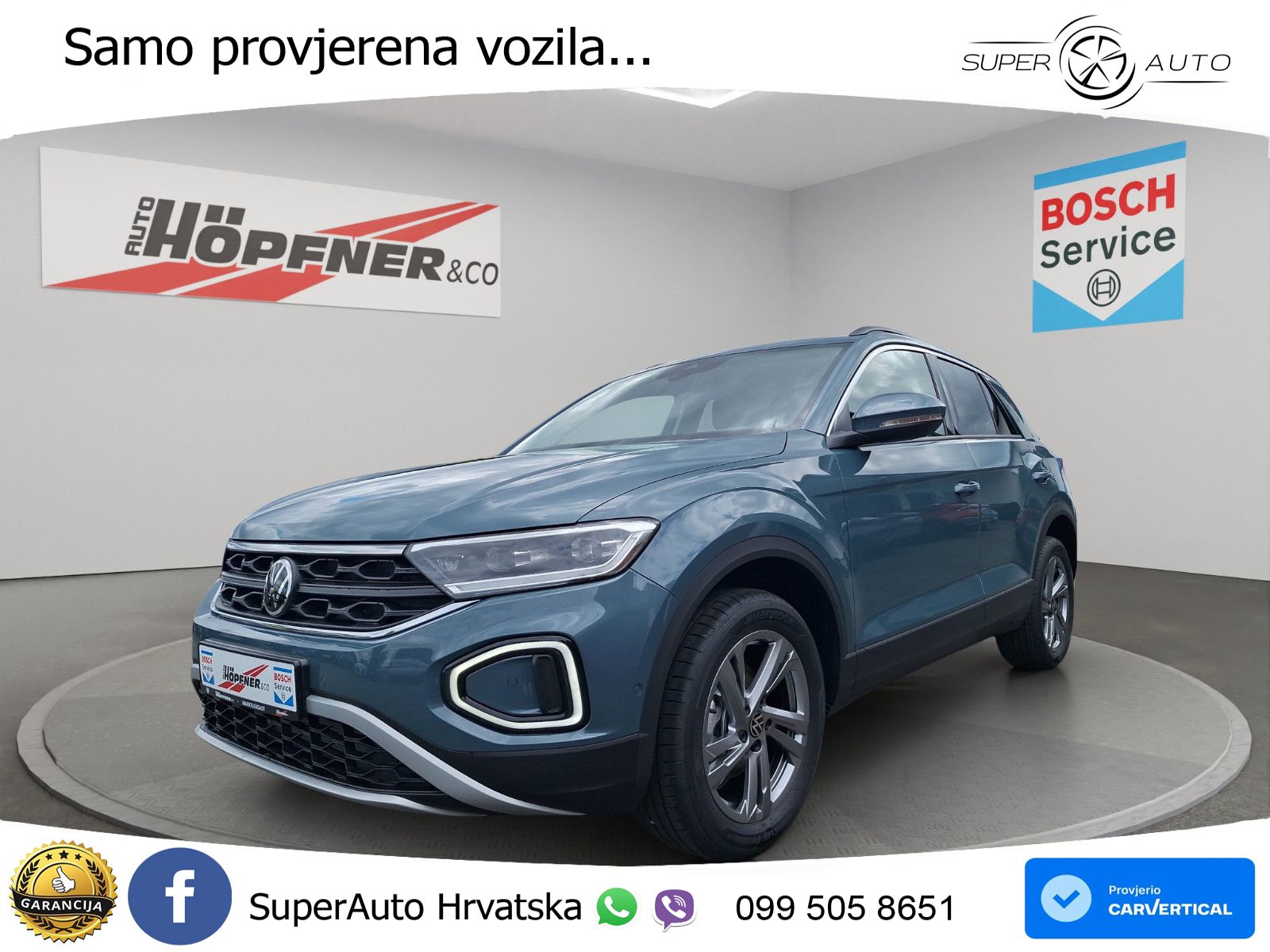Volkswagen T-Roc 1.5 TSI (150 KS) DSG LED+GR SJED+ACC