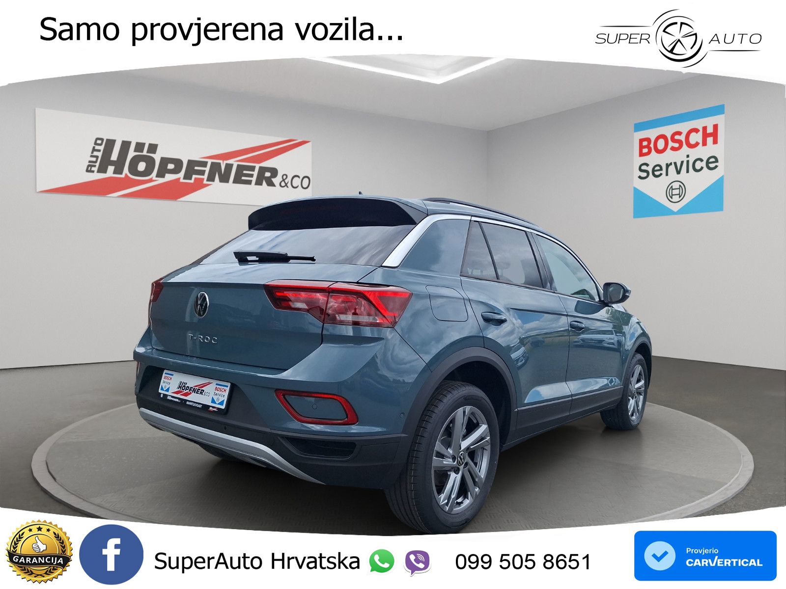 Volkswagen T-Roc 1.5 TSI (150 KS) DSG LED+GR SJED+ACC