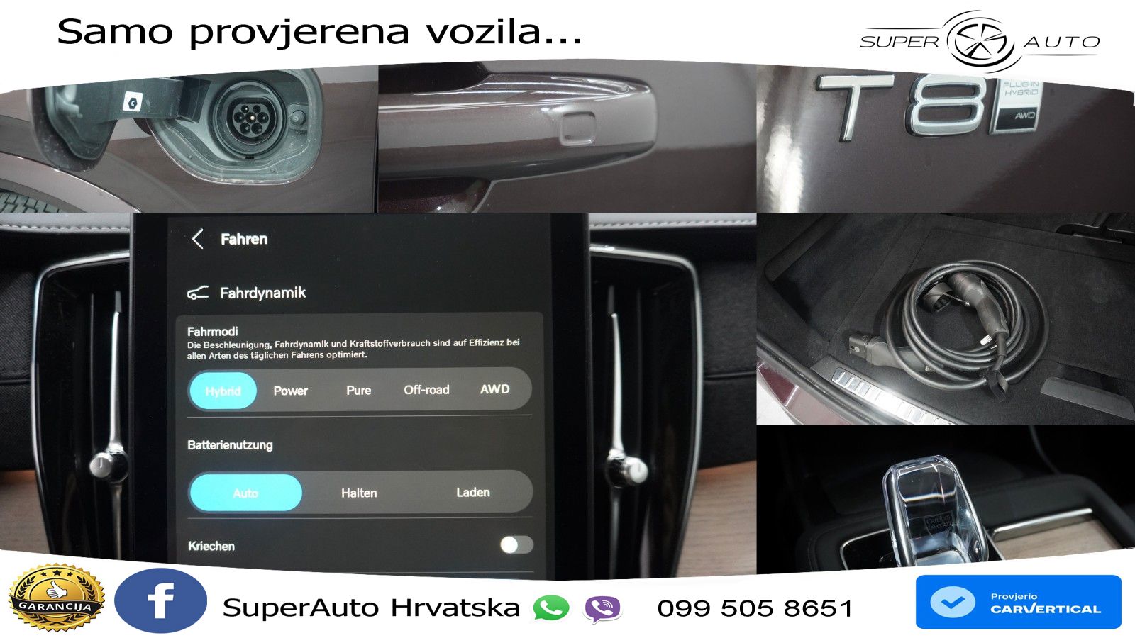 Volvo XC90 2.0 T8 AWD Automatic LED+GR SJED+ACC