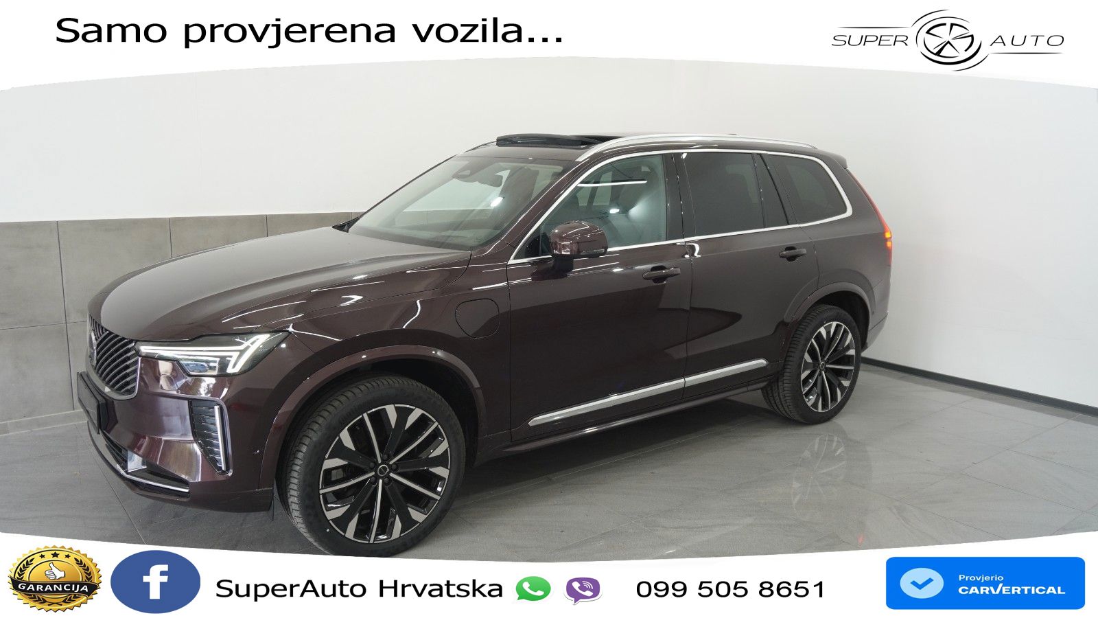 Volvo XC90 2.0 T8 AWD Automatic LED+GR SJED+ACC