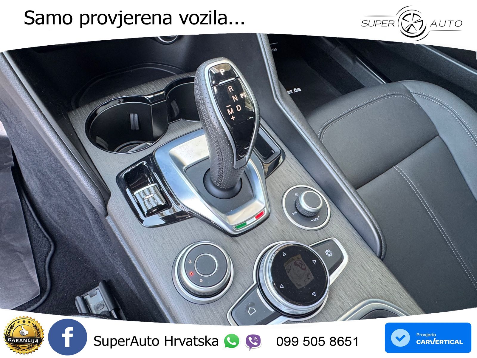 Alfa Romeo Giulia 2.0 Turbo (280 KS) Q4 Automatic LED+GR SJED+ACC