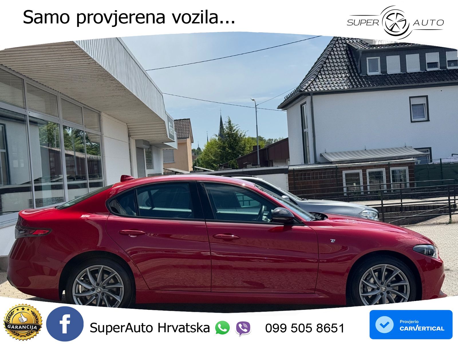 Alfa Romeo Giulia 2.0 Turbo (280 KS) Q4 Automatic LED+GR SJED+ACC