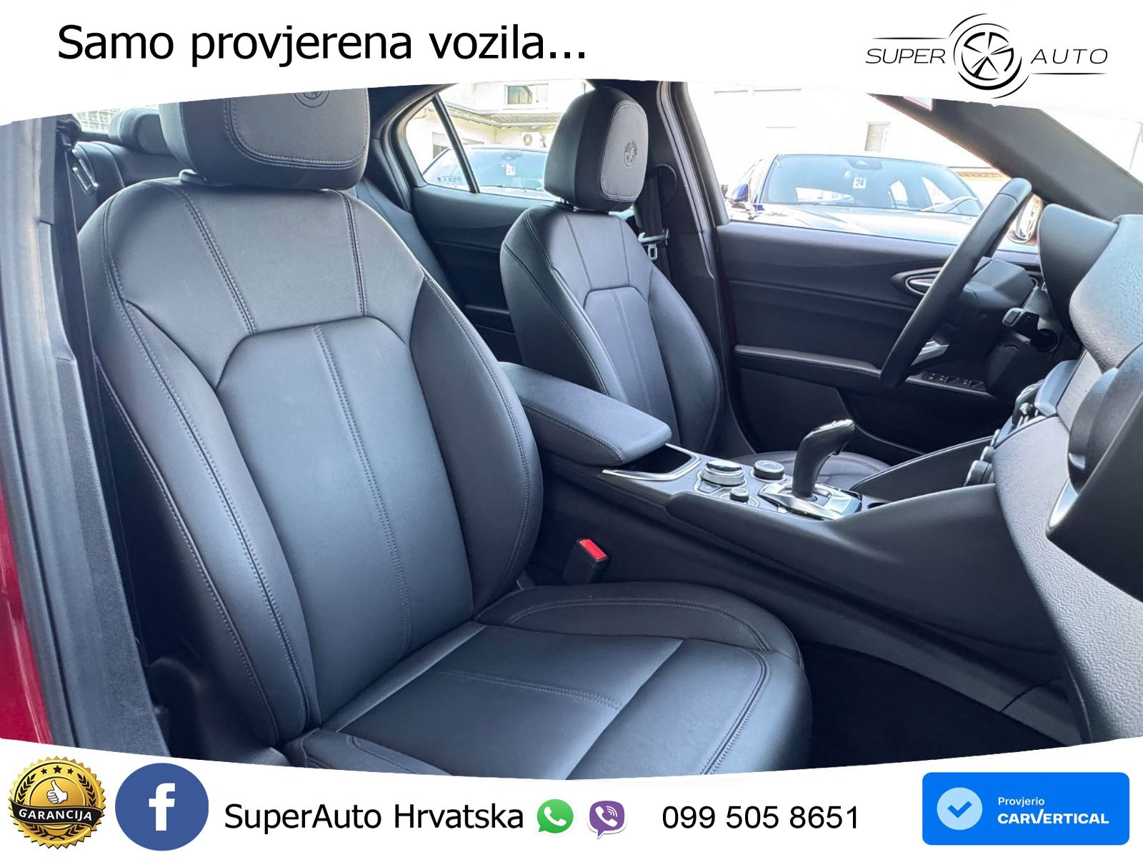 Alfa Romeo Giulia 2.0 Turbo (280 KS) Q4 Automatic LED+GR SJED+ACC