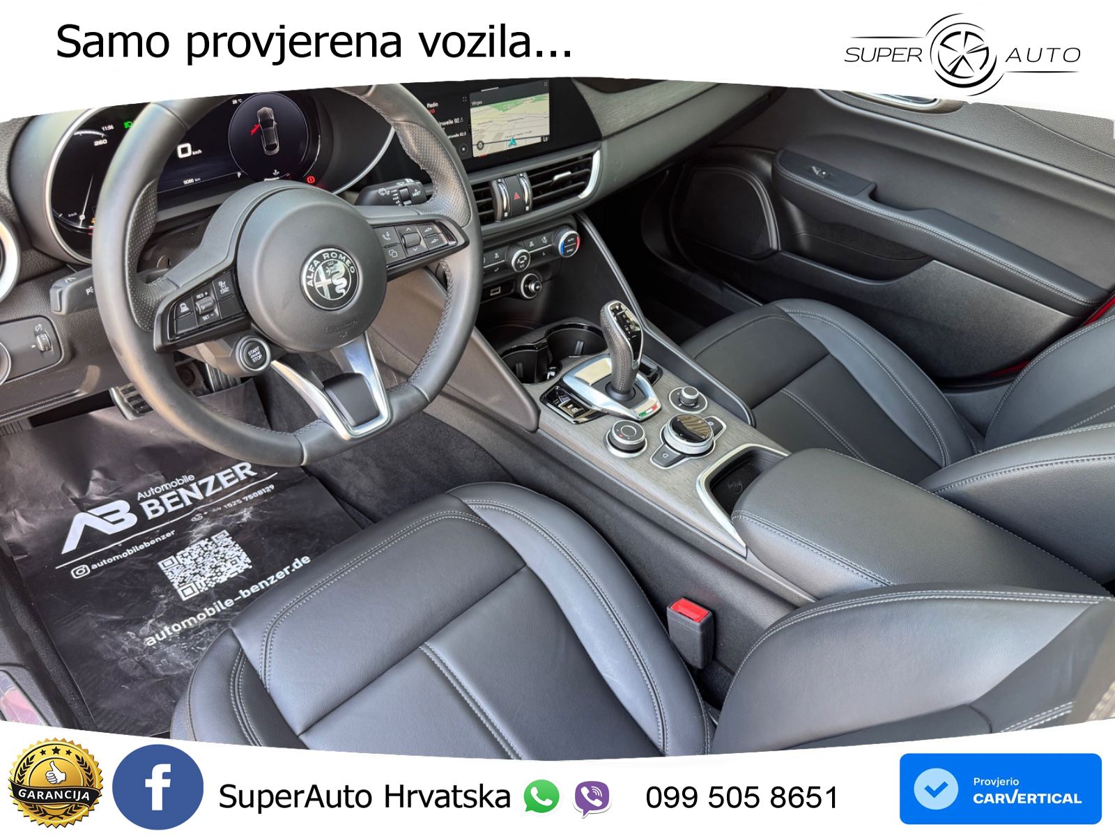 Alfa Romeo Giulia 2.0 Turbo (280 KS) Q4 Automatic LED+GR SJED+ACC