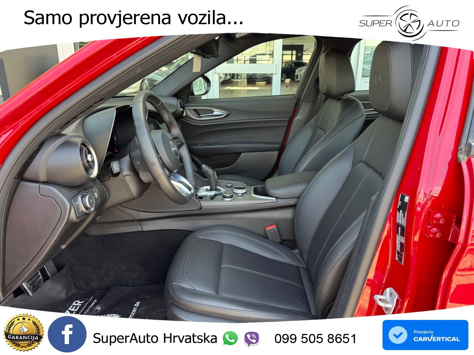 Alfa Romeo Giulia 2.0 Turbo (280 KS) Q4 Automatic LED+GR SJED+ACC