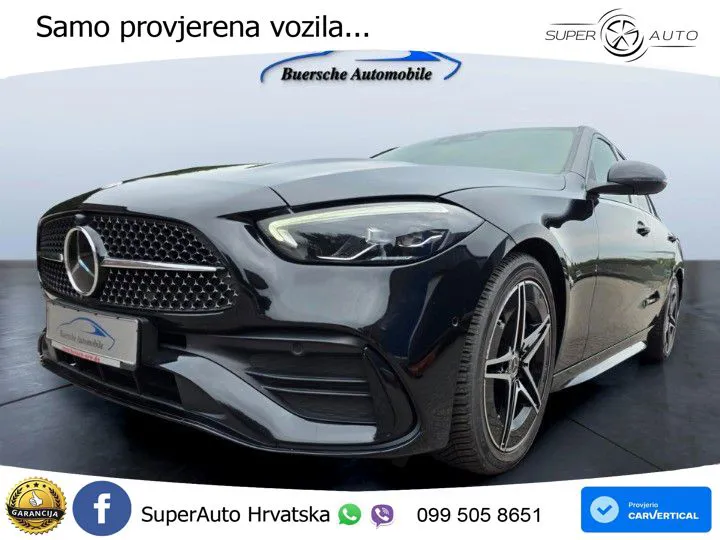 Mercedes-Benz C 200 AMG line LED+GR SJED+ACC