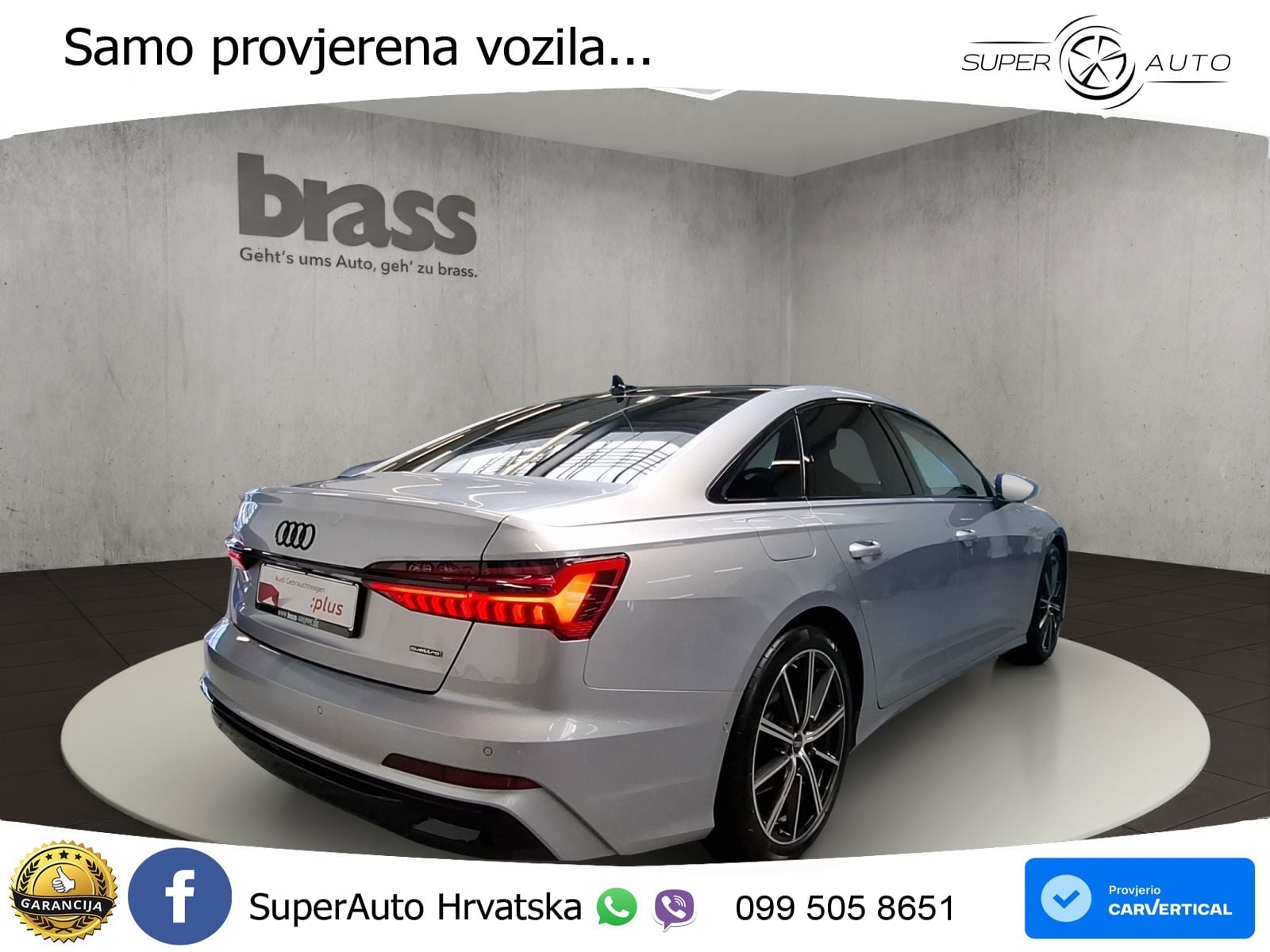 Audi A6 40 TDI (204 KS) quattro ultra S tronic S line LED+GR SJED+ACC
