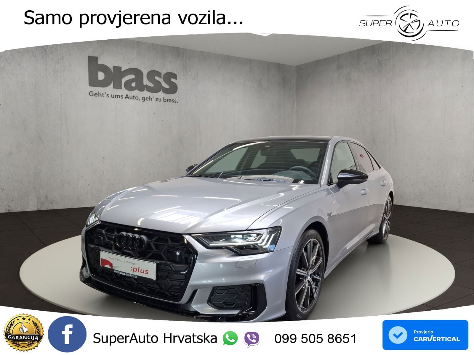 Audi A6 40 TDI (204 KS) quattro ultra S tronic S line LED+GR SJED+ACC