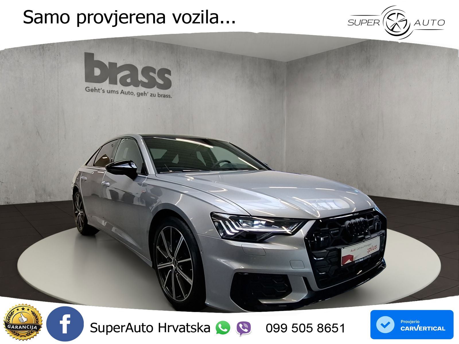 Audi A6 40 TDI (204 KS) quattro ultra S tronic S line LED+GR SJED+ACC