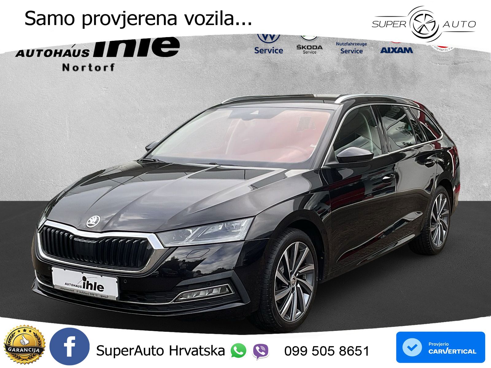 Škoda Octavia Combi 2.0 TDI (150 KS) DSG