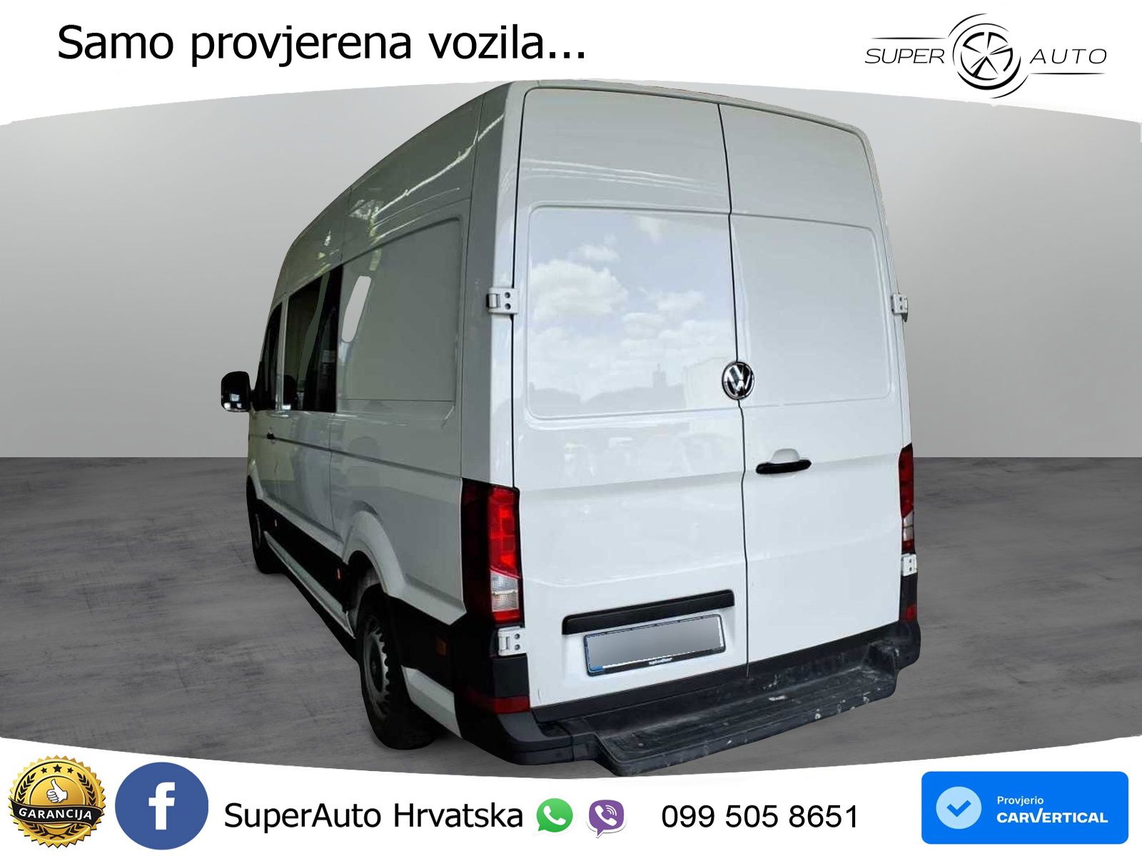 Volkswagen Crafter Plus 35 Kasten L2H2 / Bluetooth, PDC 140 KS