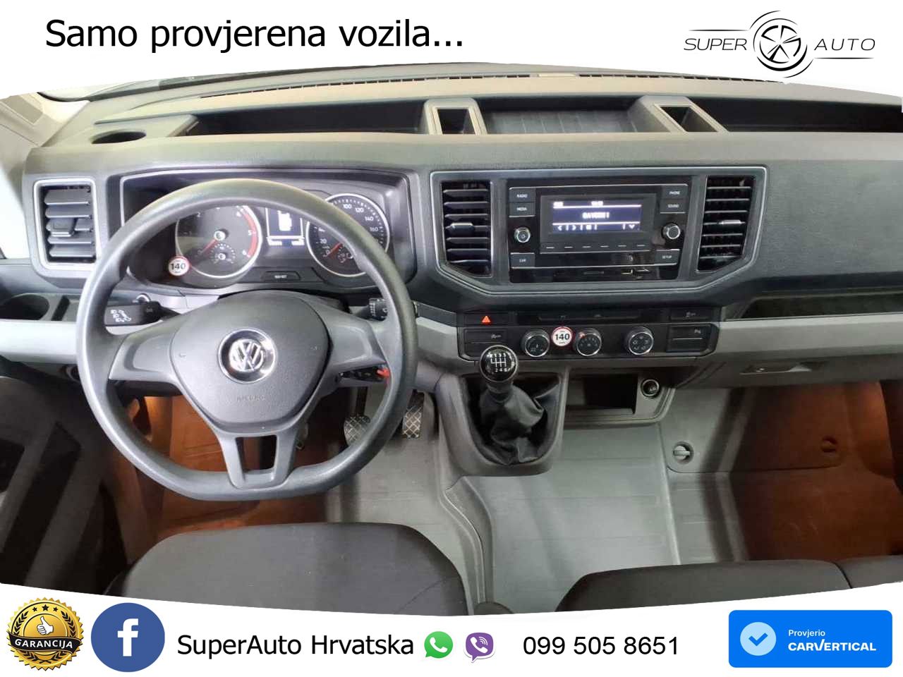 Volkswagen Crafter Plus 35 Kasten L2H2 / Bluetooth, PDC 140 KS