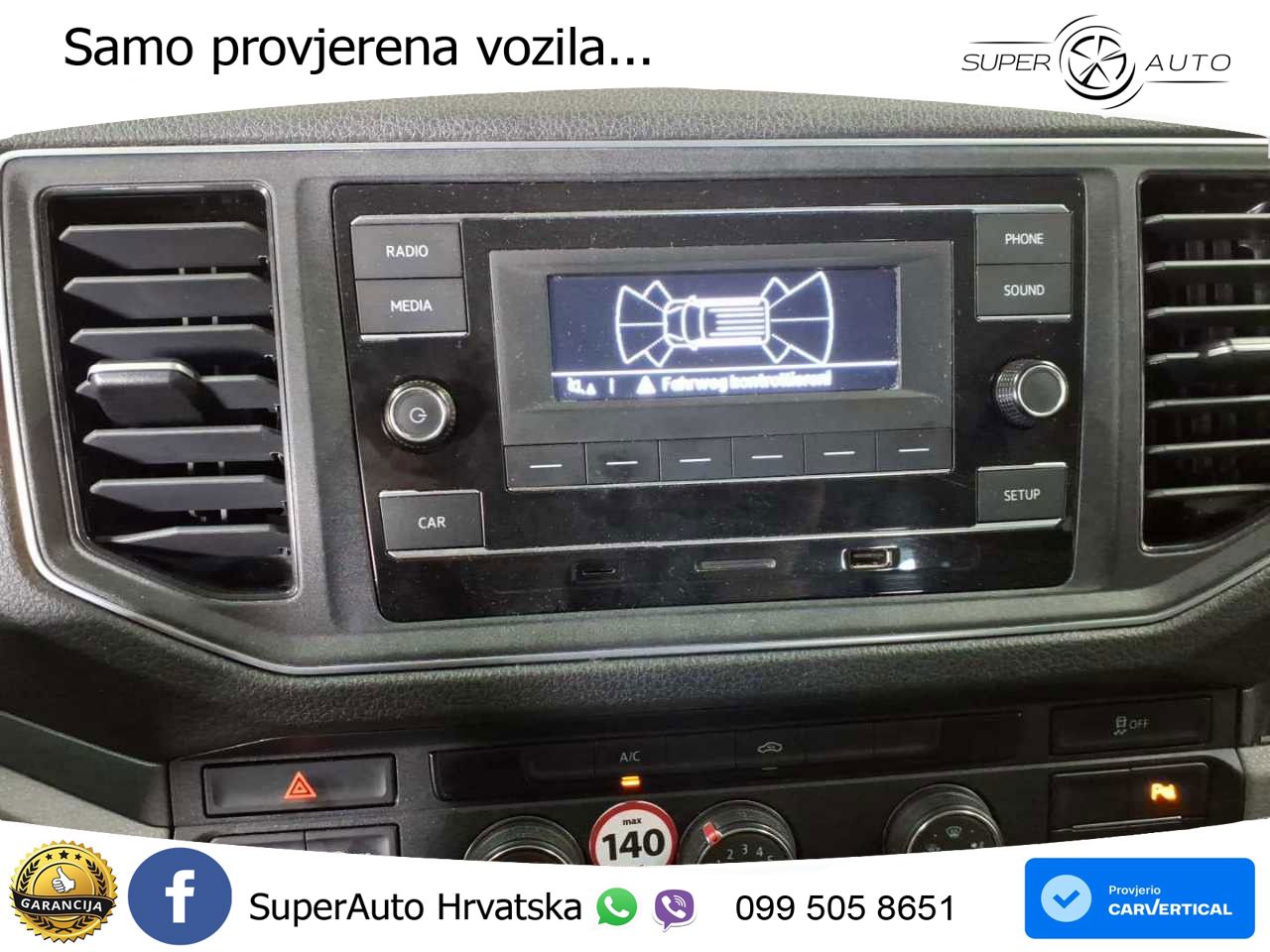 Volkswagen Crafter Plus 35 Kasten L2H2 / Bluetooth, PDC 140 KS