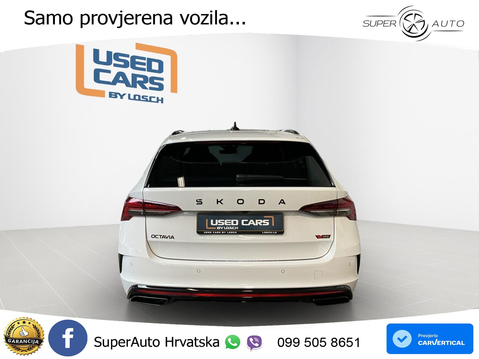 Škoda Octavia Combi RS 2.0 TSI (265 KS) DSG