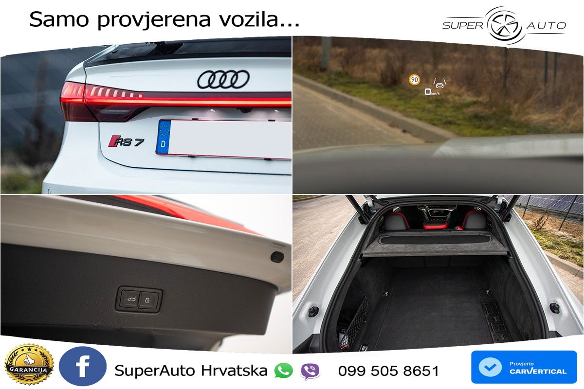 Audi RS7 4.0 TFSI V8 (600 KS) quattro tiptronic LED+GR SJED+ACC